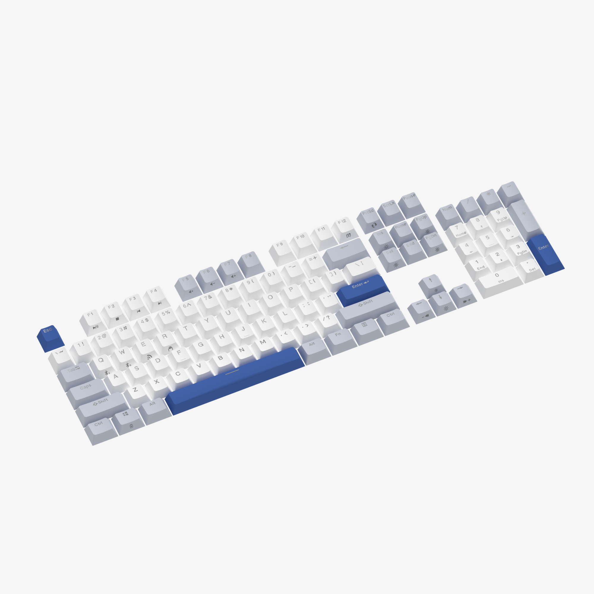 Keycaps DURGOD Best Wireless Mechanical Keyboard for Gaming, Office