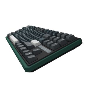 DURGOD K620w Island | Green Mechanical Keyboard with premium quality, tactile sensations, practicality, and Portablity. 