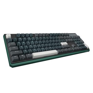 DURGOD K610w Island | Green Mechanical Keyboard with premium quality, tactile sensations, practicality, and functionality. 
