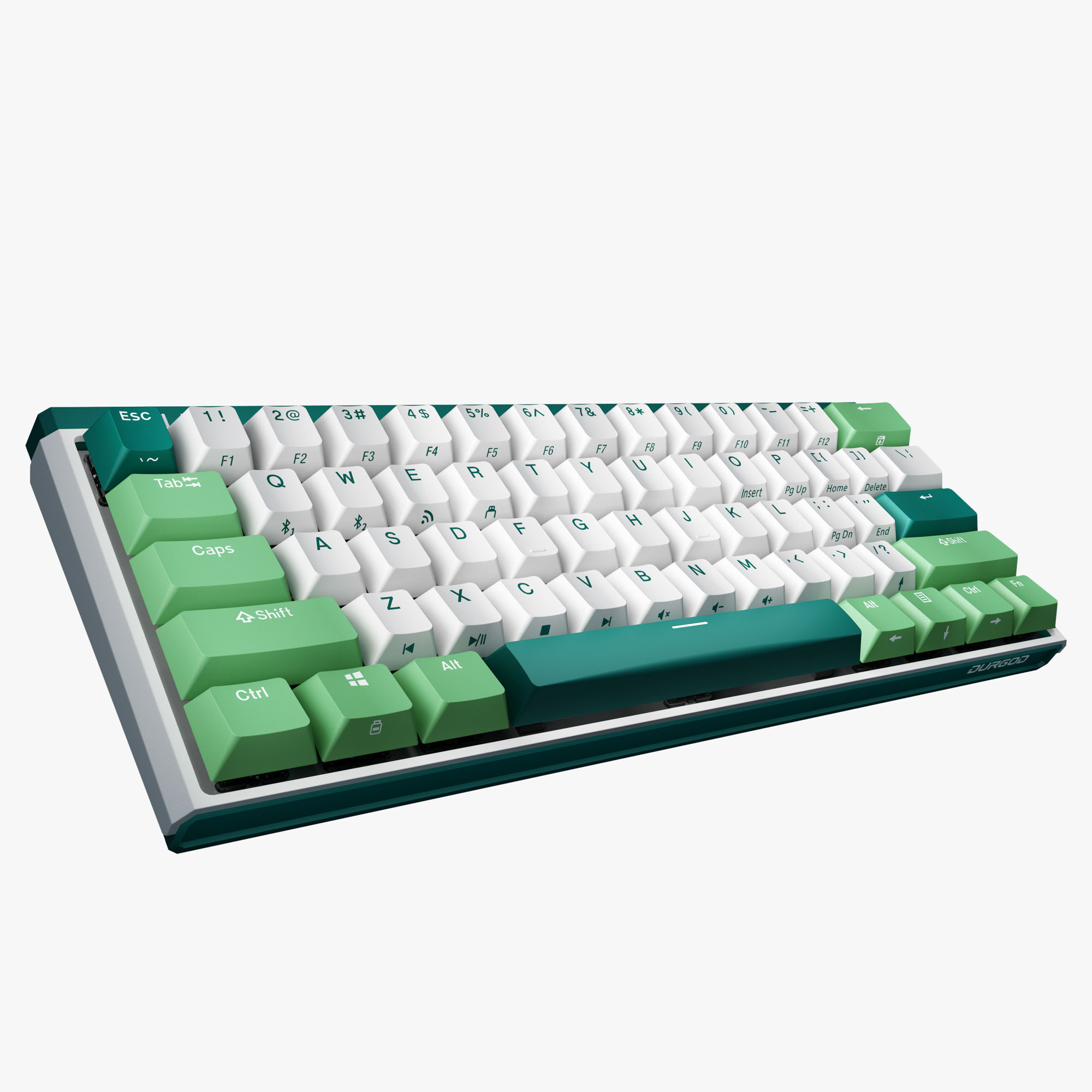 Durgod K330W Plus - Mint | Green Mechanical Keyboard