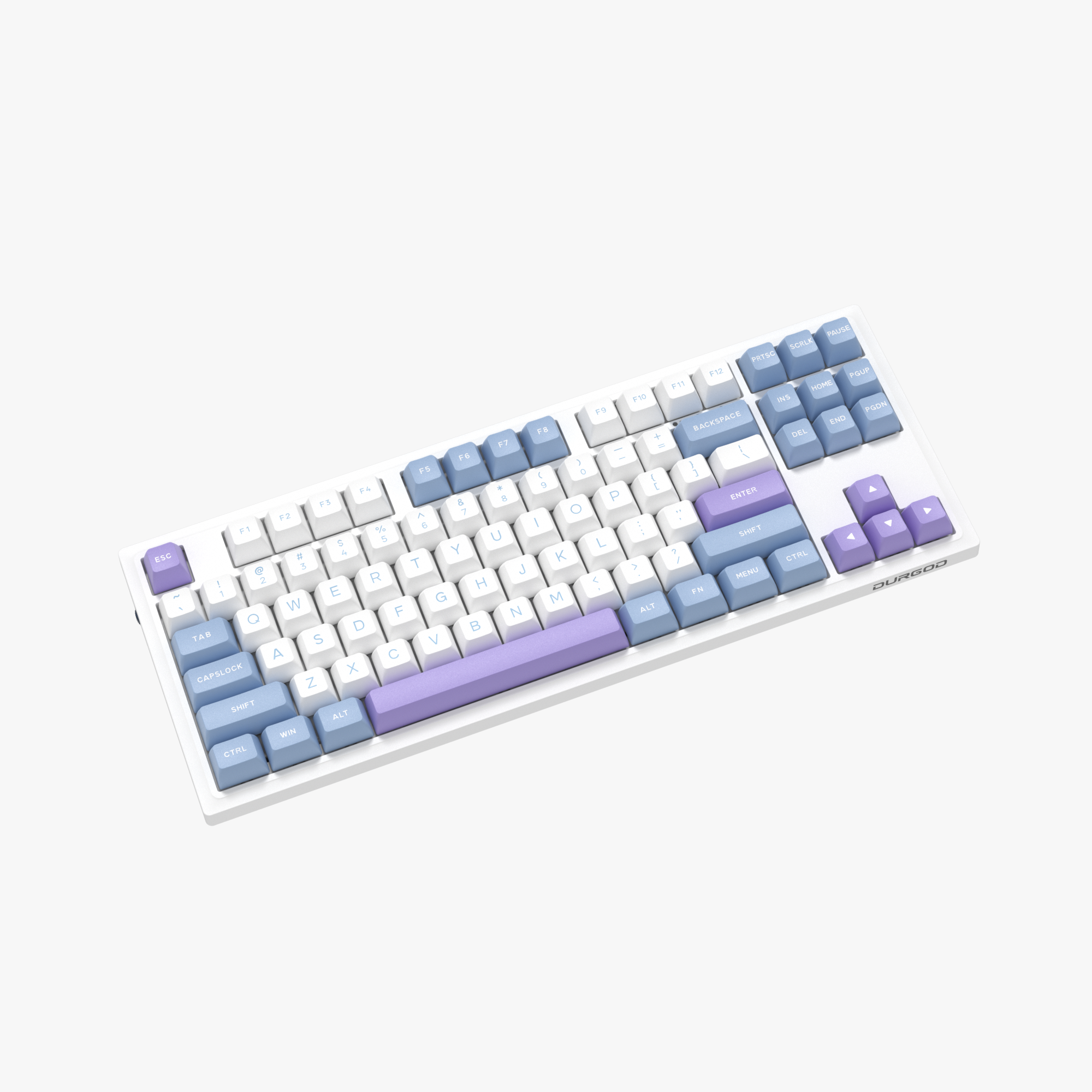 K100w icy smoothie mechanical keyboard 80% mechanical keyboard