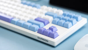 DURGOD K100 Mechanical Keyboard with Gateron Smoothie Switch