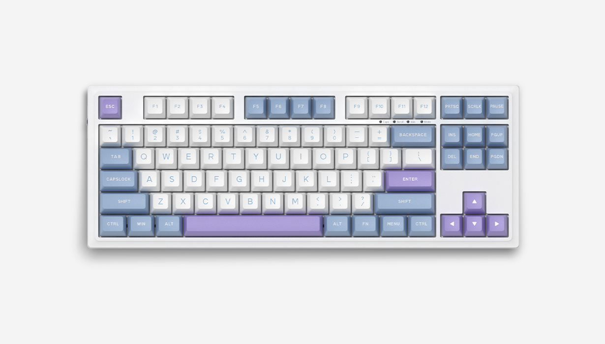 K100w icy Smoothie mechanical keyboard