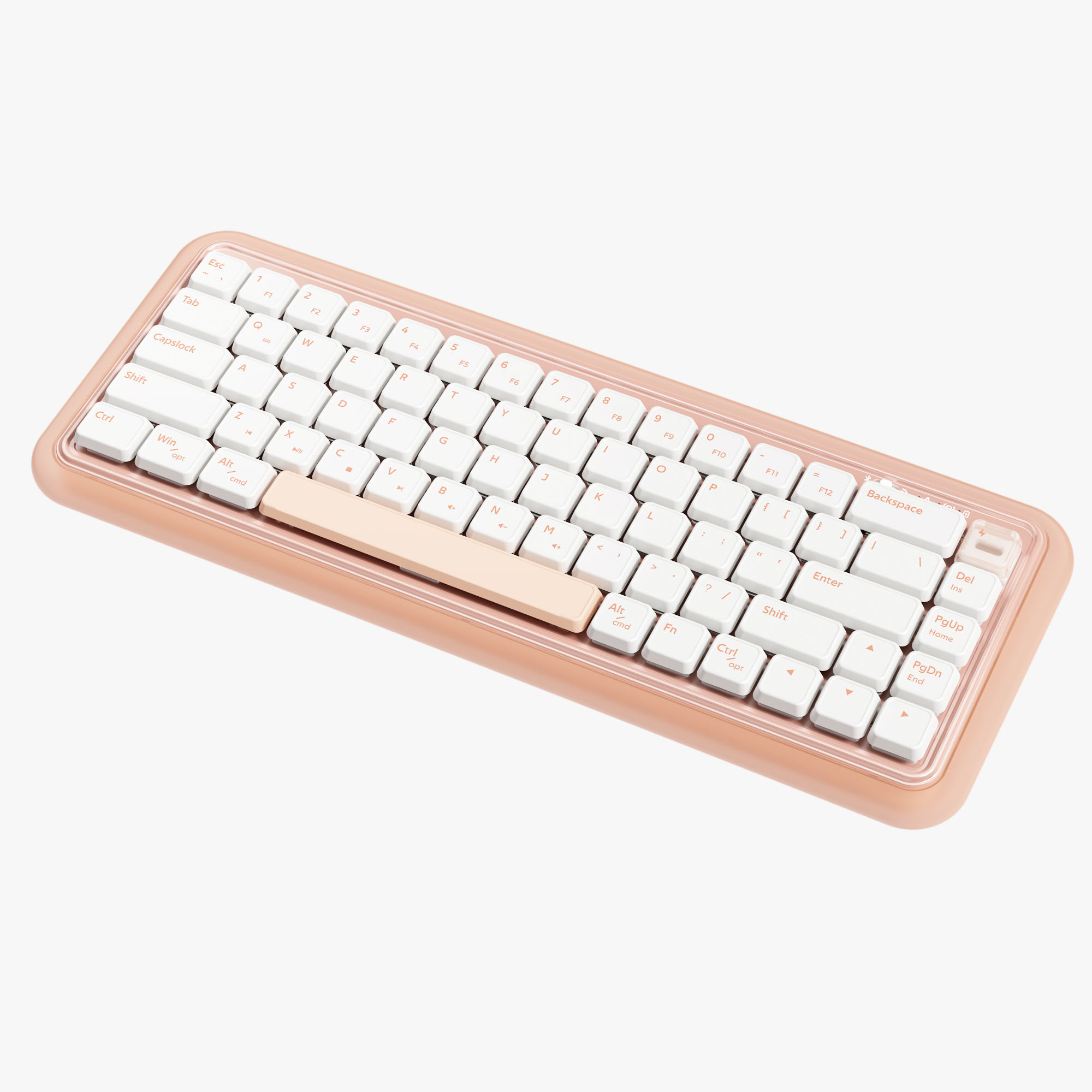 The Glamorous Pink Mechanical Keyboard | Durgod S230