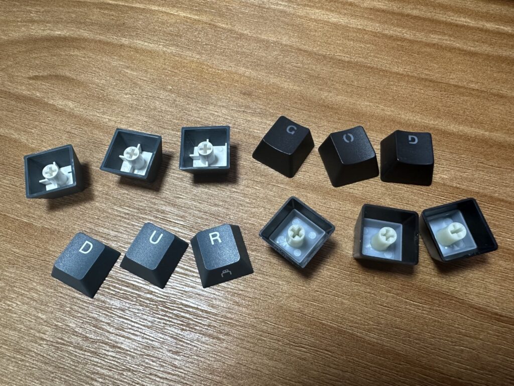 ABS vs PBT Keycaps