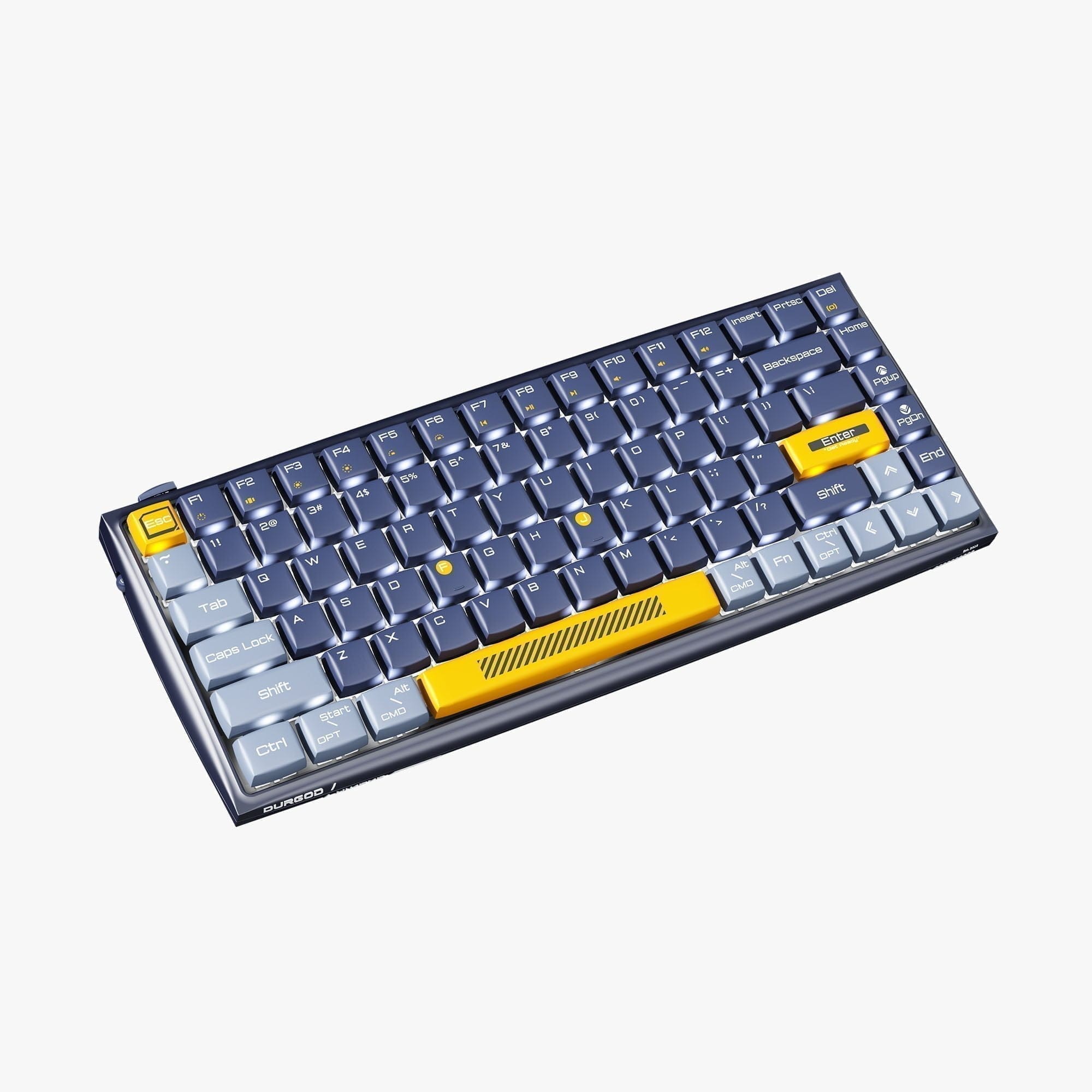 DURGOD BLUE MECHANICAL KEYBOARD